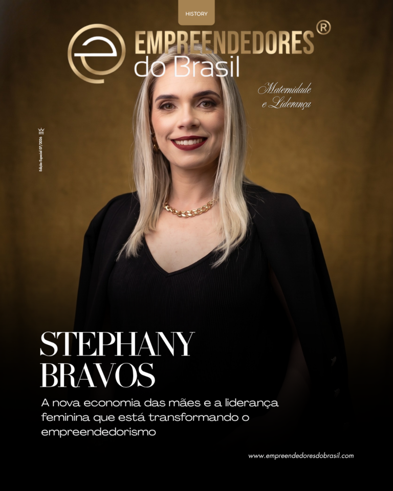Stephany Bravos. A nova economia das mães e a liderança feminina que está transformando o empreendedorismo